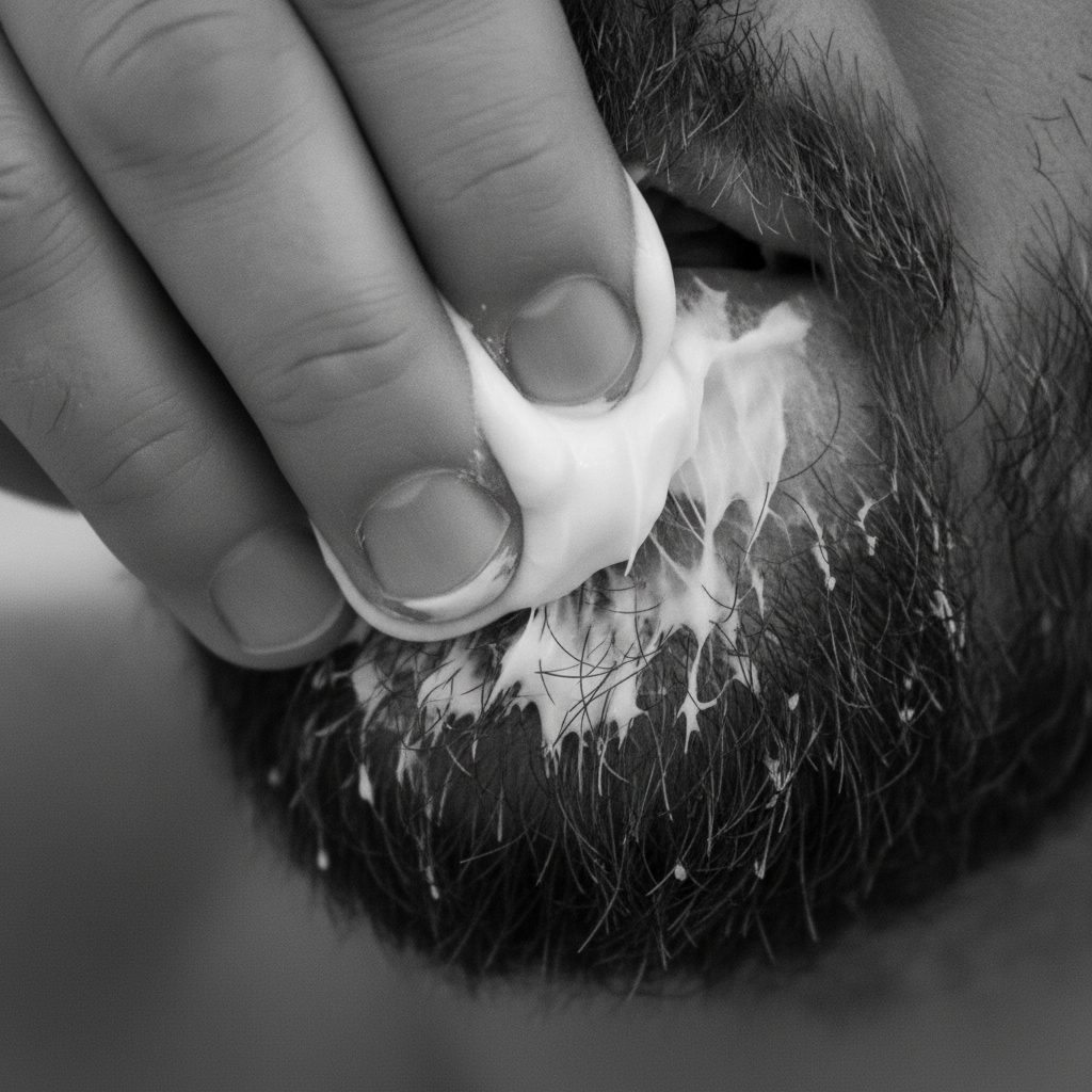 Beard oil conditioning